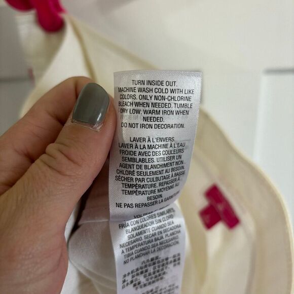 Trina Turk X INC Embroidered Linen Blend Pants - Picture 9 of 12